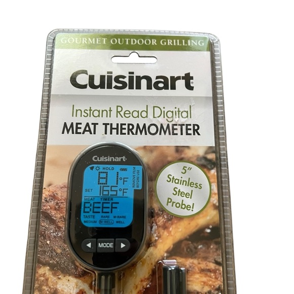 Cuisinart Instant Red Digital Meat Thermometer 5” Probe Cover - Picture 2 of 6